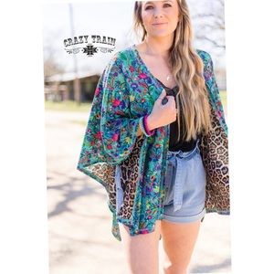 Crazy train poncho